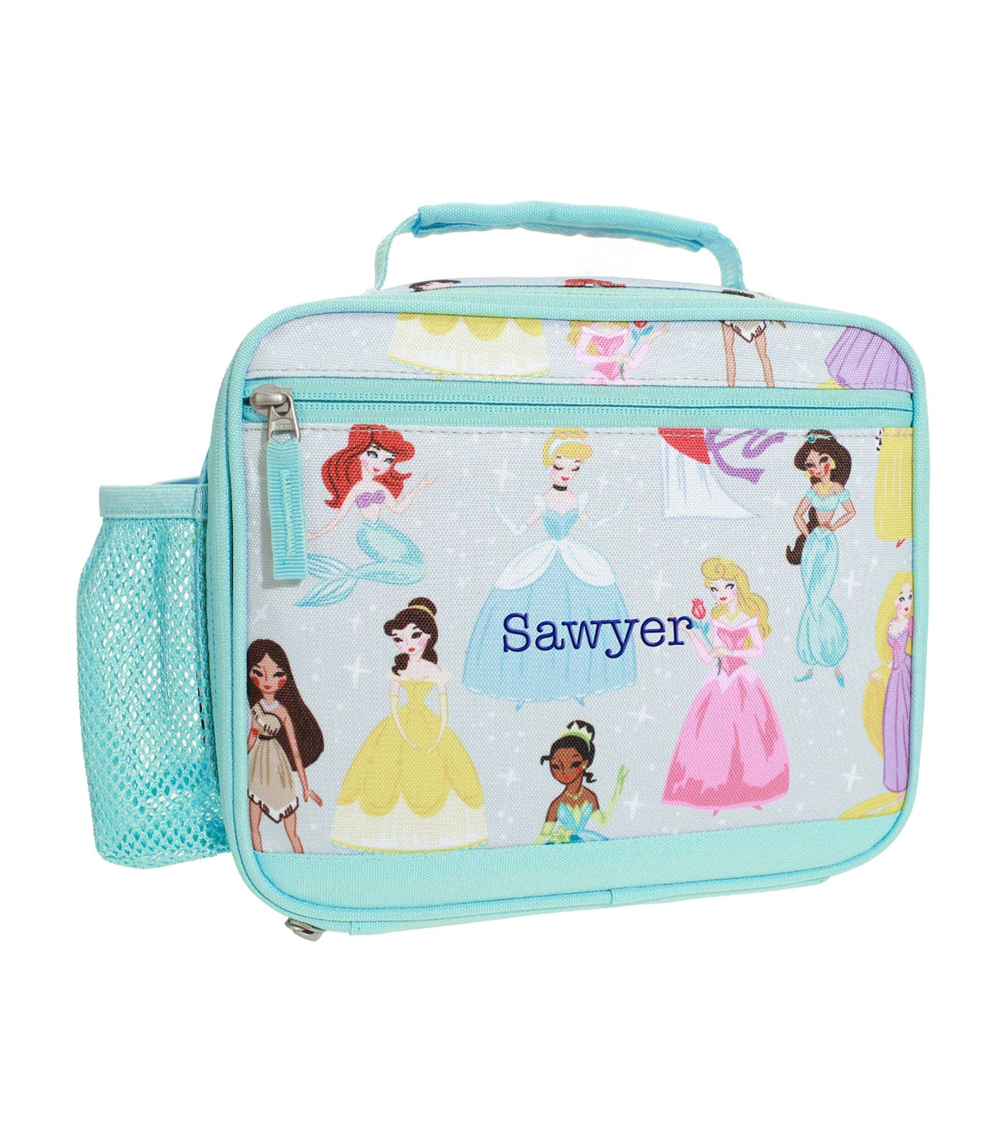 Mackenzie Aqua Disney Princess Lunch Box and Water Bottle