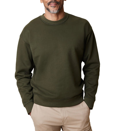 French Terry Sweatshirt Green