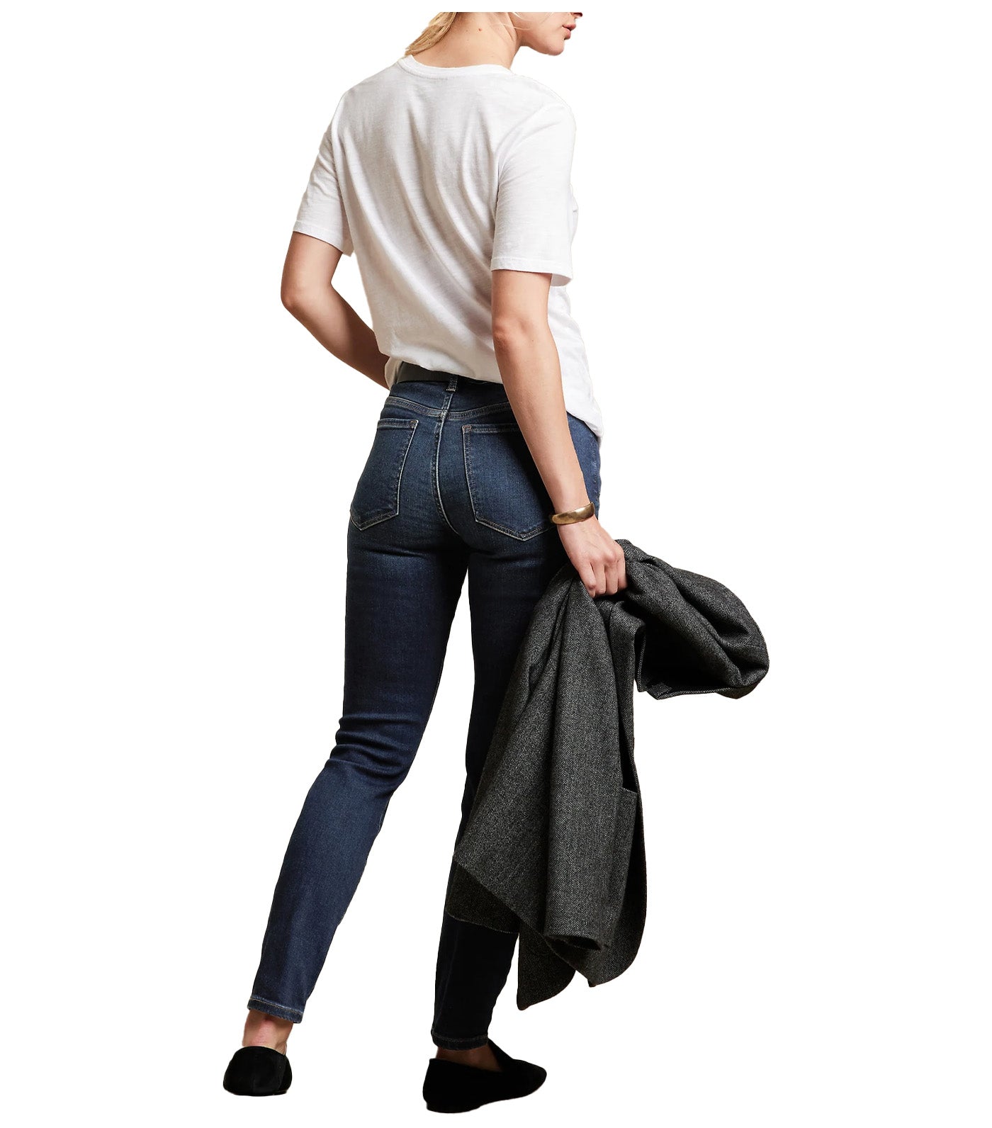 Mid-Rise Skinny Jean Dark Wash