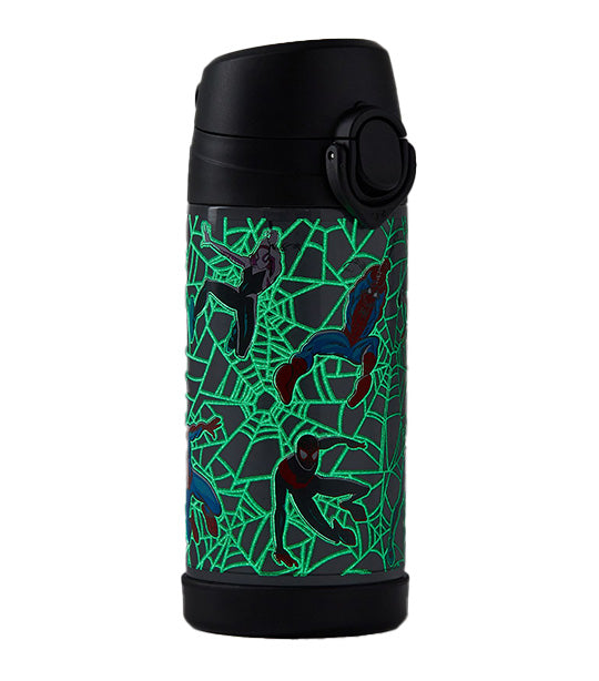 Mackenzie Marvel's Spider-Man Heroes Glow-in-the-Dark Lunch Box and Water Bottle