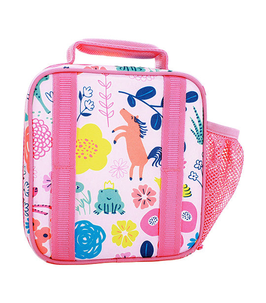 Mackenzie Pink Sasha's Garden Backpack, Lunch Box, and Water Bottle