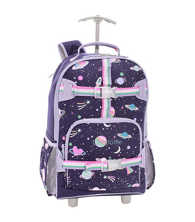 Mackenzie Rainbow Heart Galaxy Glow-in-the-Dark Backpack