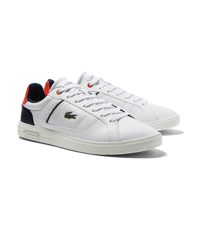 Men's Europa Pro Synthetic Tricolor Sneakers White/Navy