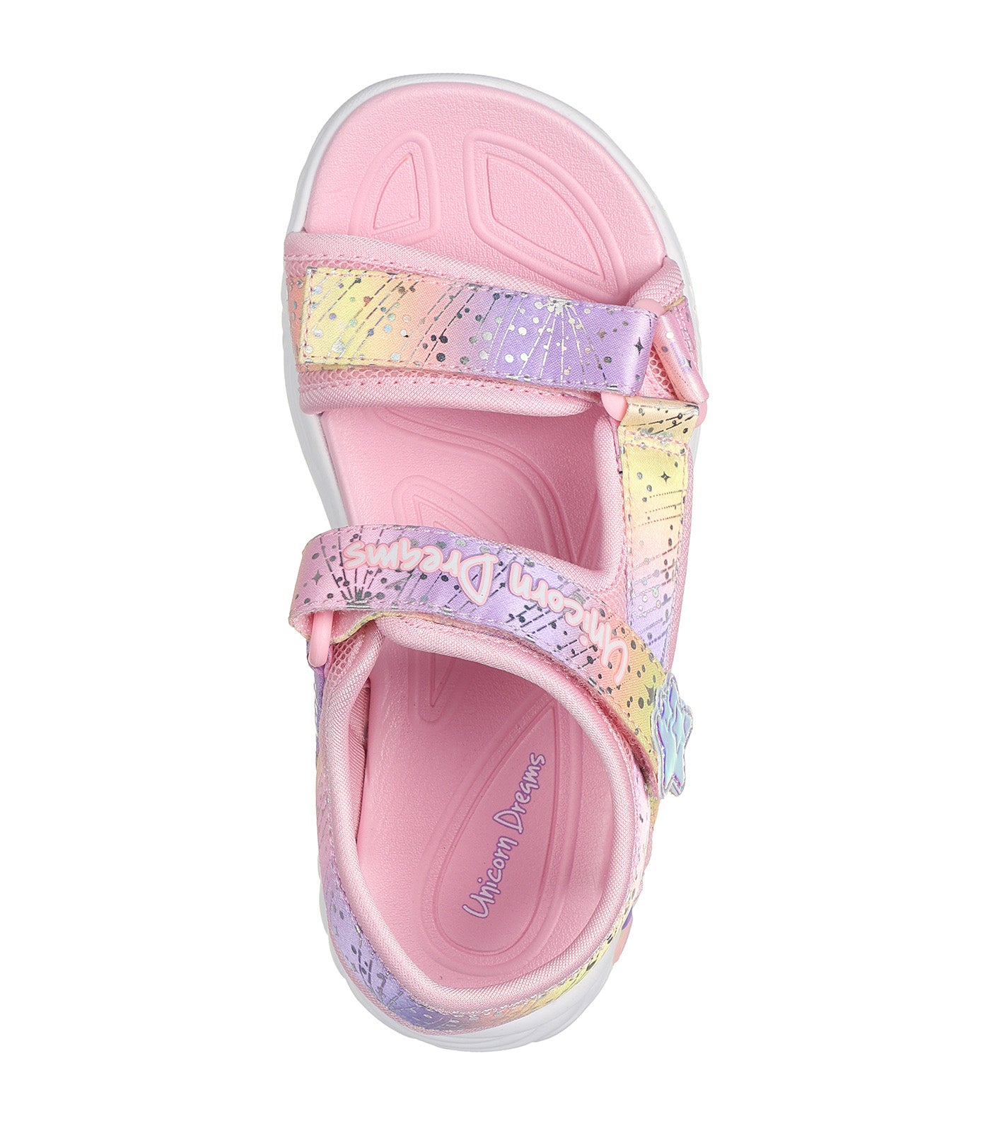 Skechers S-Lights: Unicorn Dreams - Majestic Bliss Pink/Multi