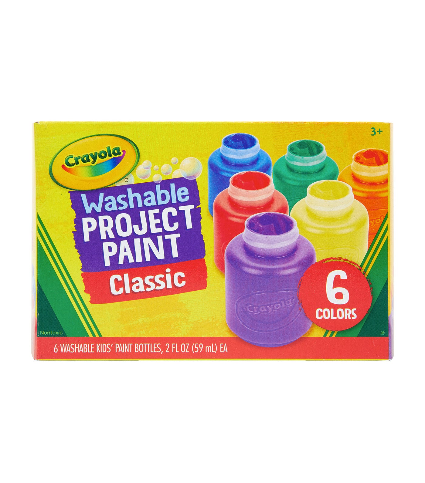 Washable Project Paint Classic - Six Colors