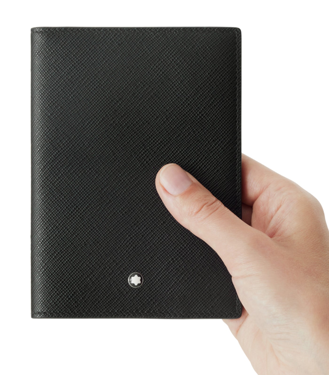 Sartorial Passport Holder Black