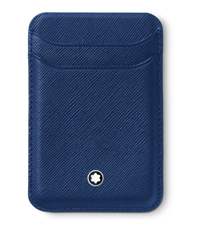 Sartorial Card Wallet 2cc for iPhone with MagSafe Blue