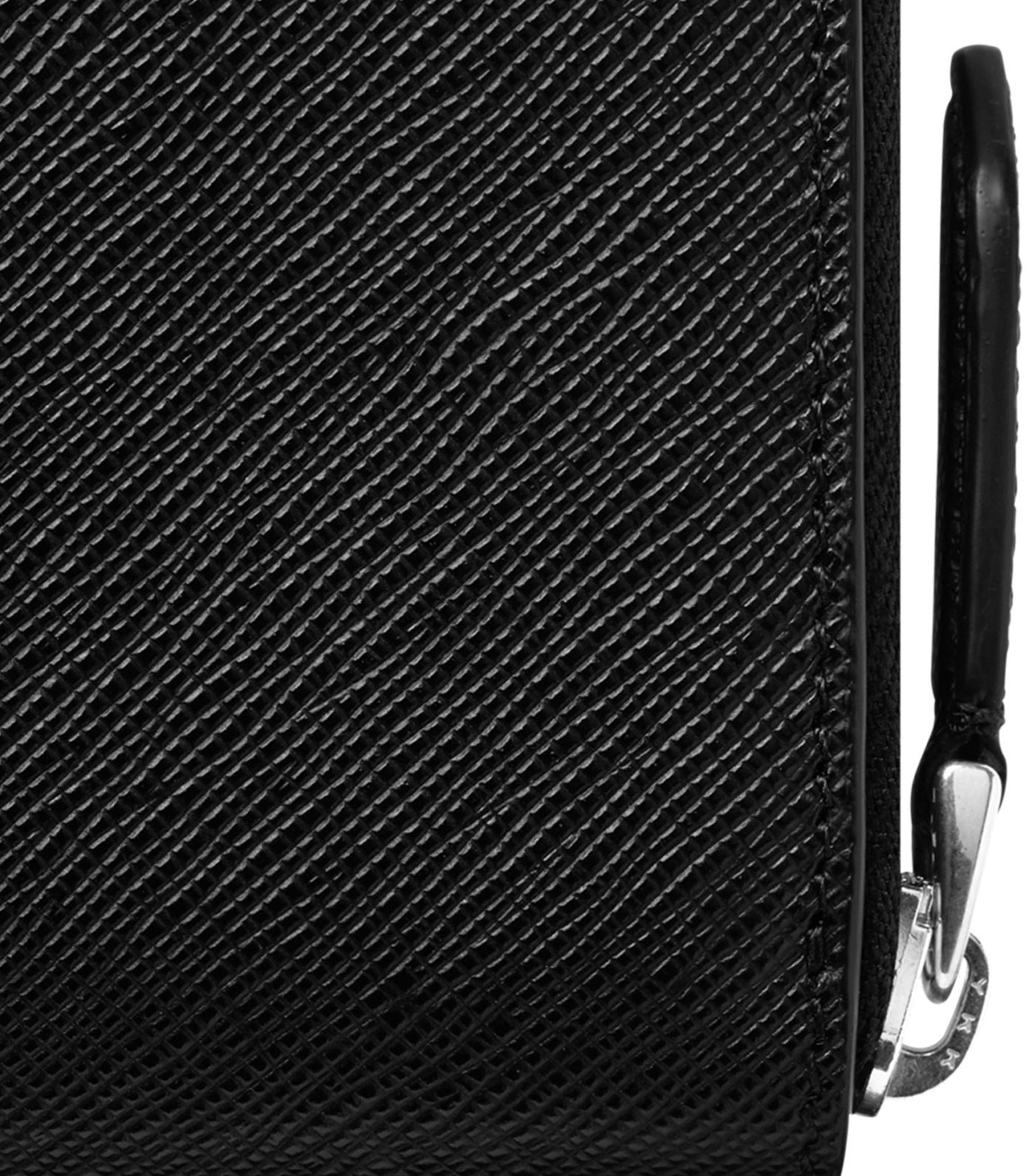 Sartorial Wallet 12cc Zip Around Black