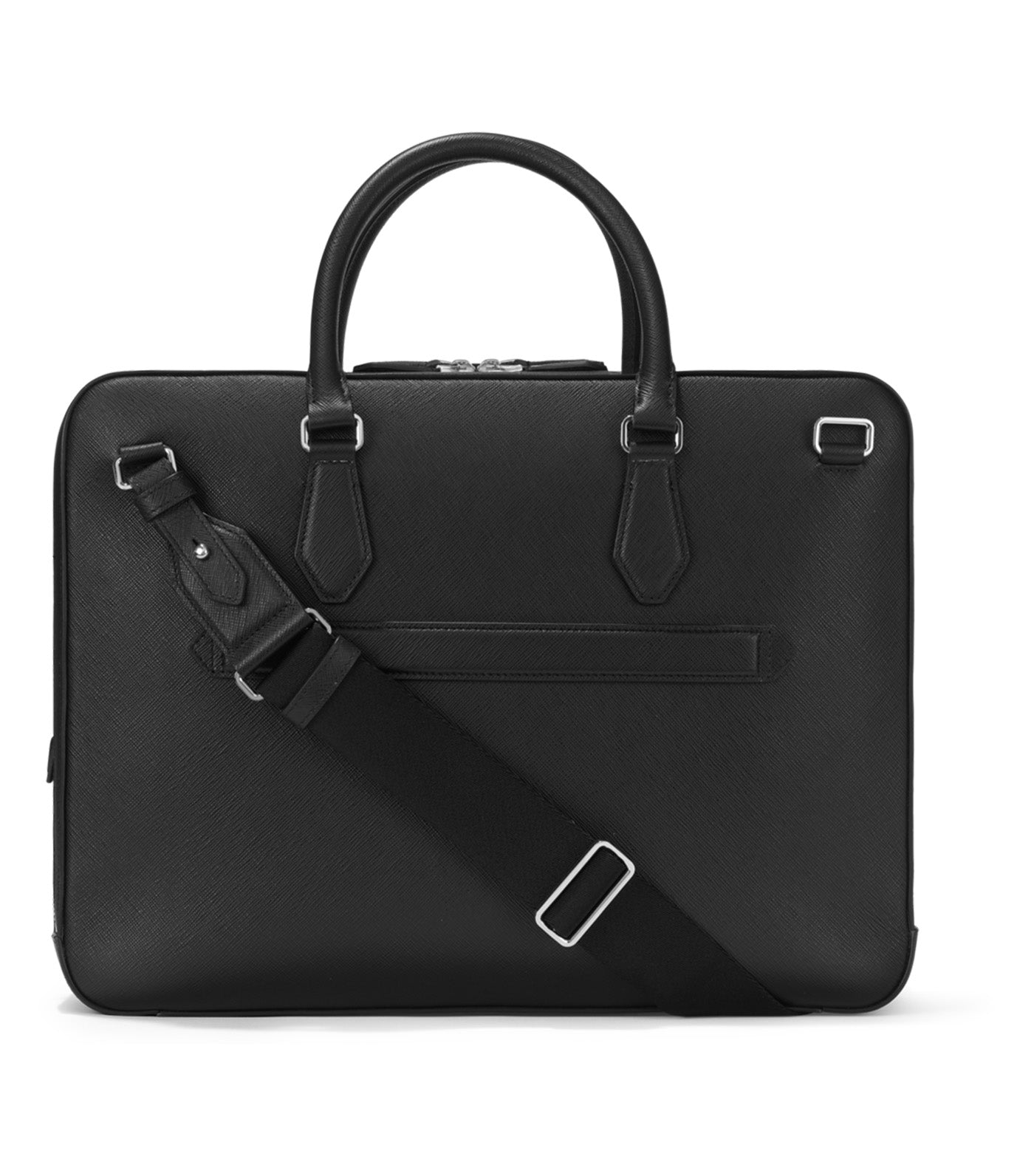 Sartorial Large Document Case Black
