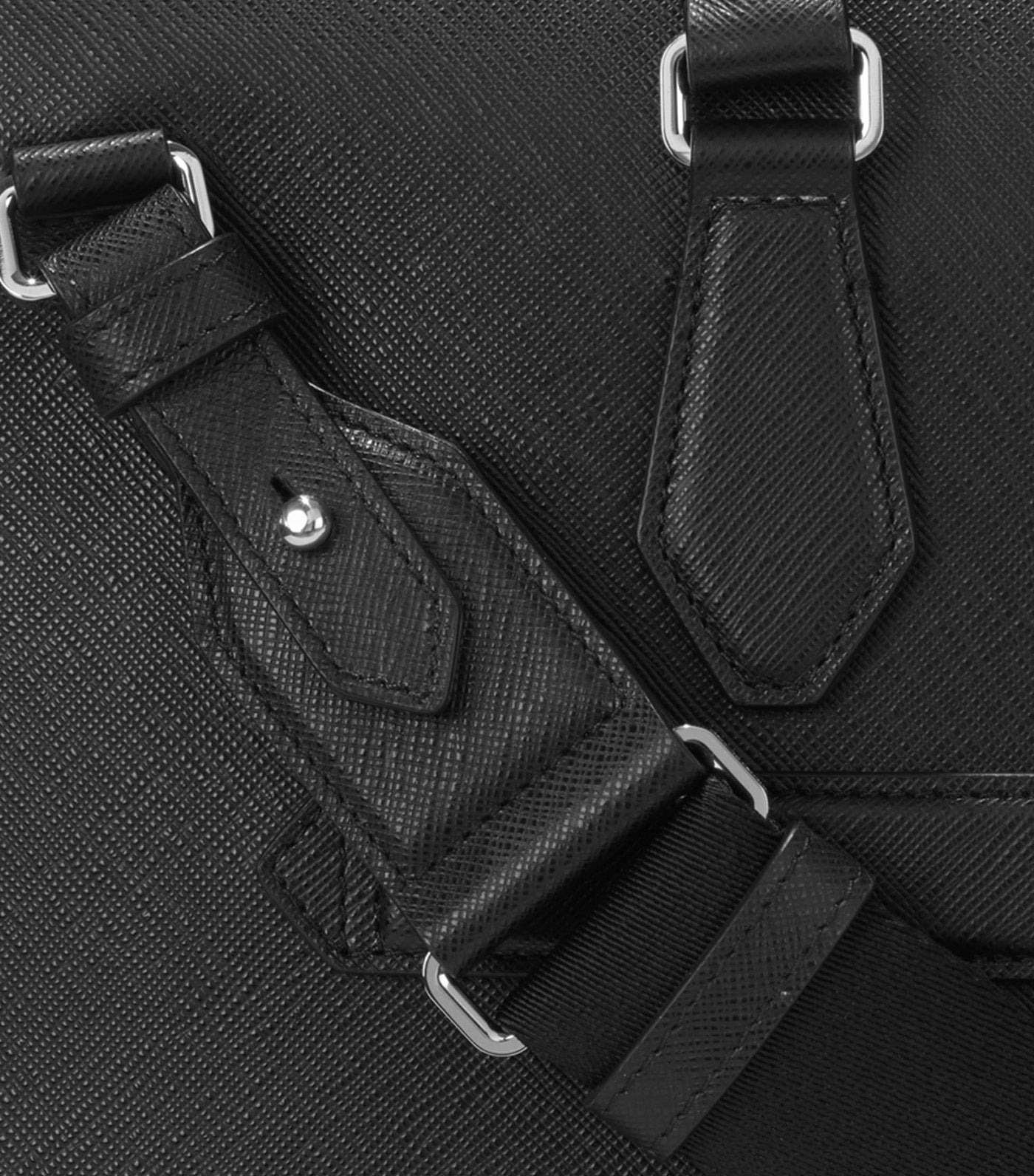 Sartorial Large Document Case Black