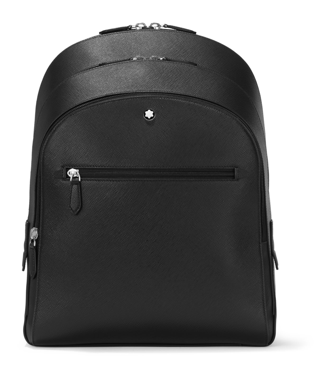 Sartorial Medium Backpack 3 Compartments Black