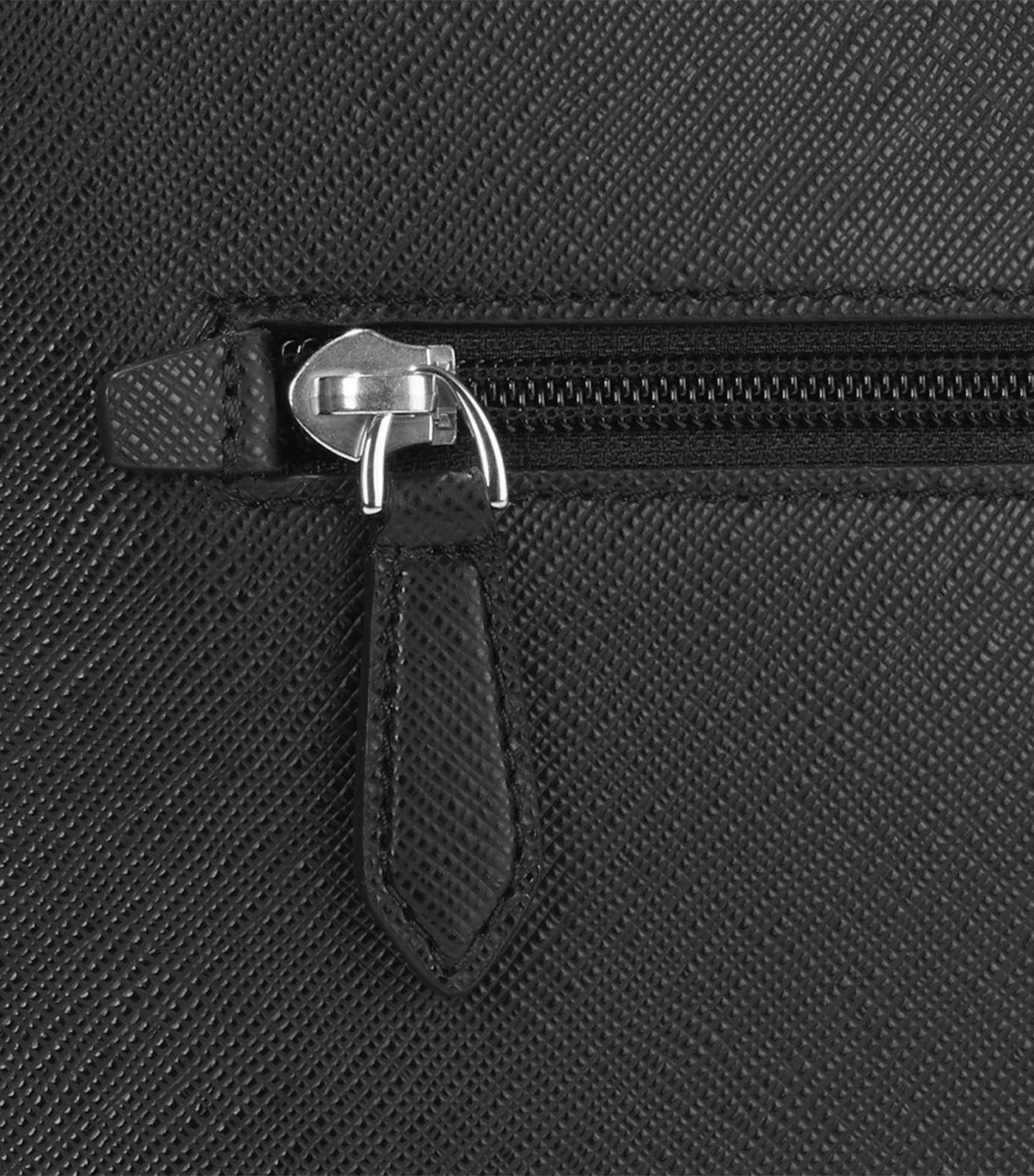 Sartorial Medium Backpack 3 Compartments Black