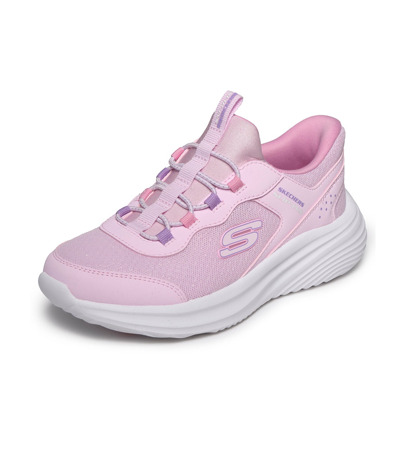Skechers Girls Hands Free Slip-ins®: Bounder Pro Light Pink