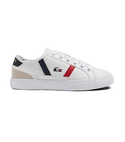 Women's Sideline Pro Textile Tricolor Sneakers White/Navy/Red