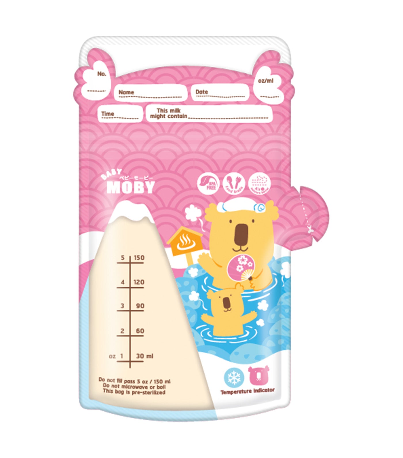 Disposable Breastmilk Storage Bags, Japan Collection
