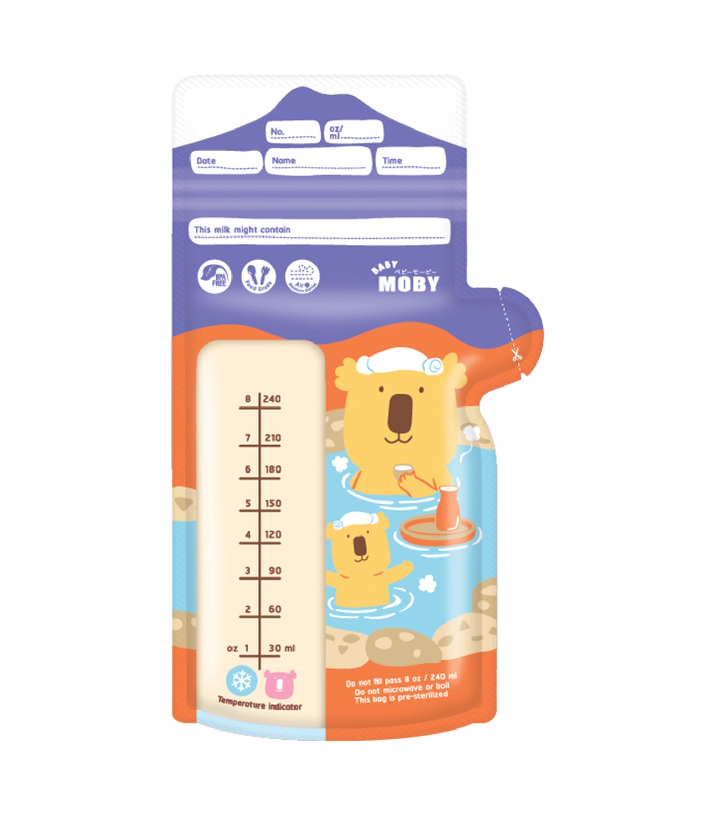 Disposable Breastmilk Storage Bags, Japan Collection