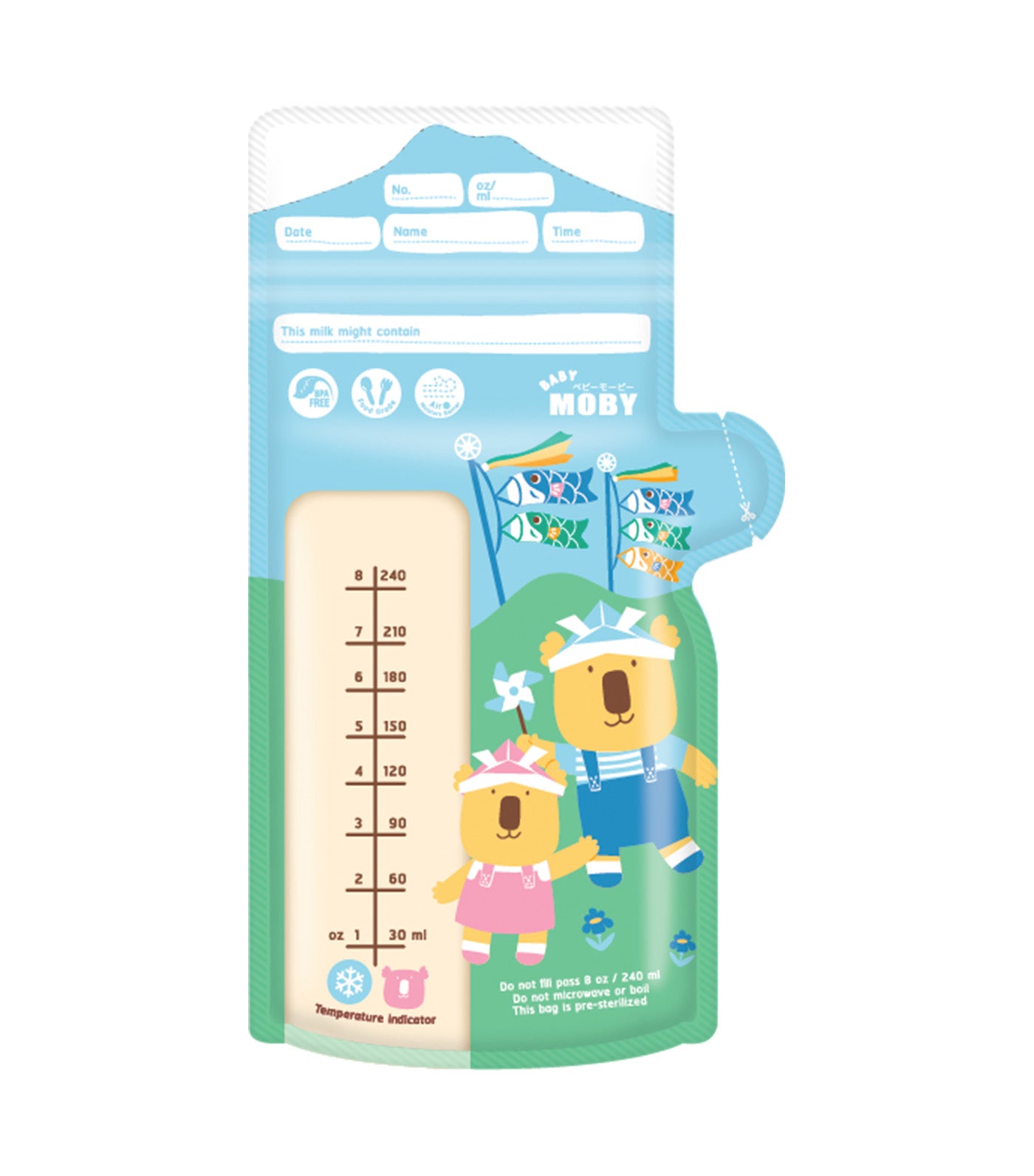 Disposable Breastmilk Storage Bags, Japan Collection