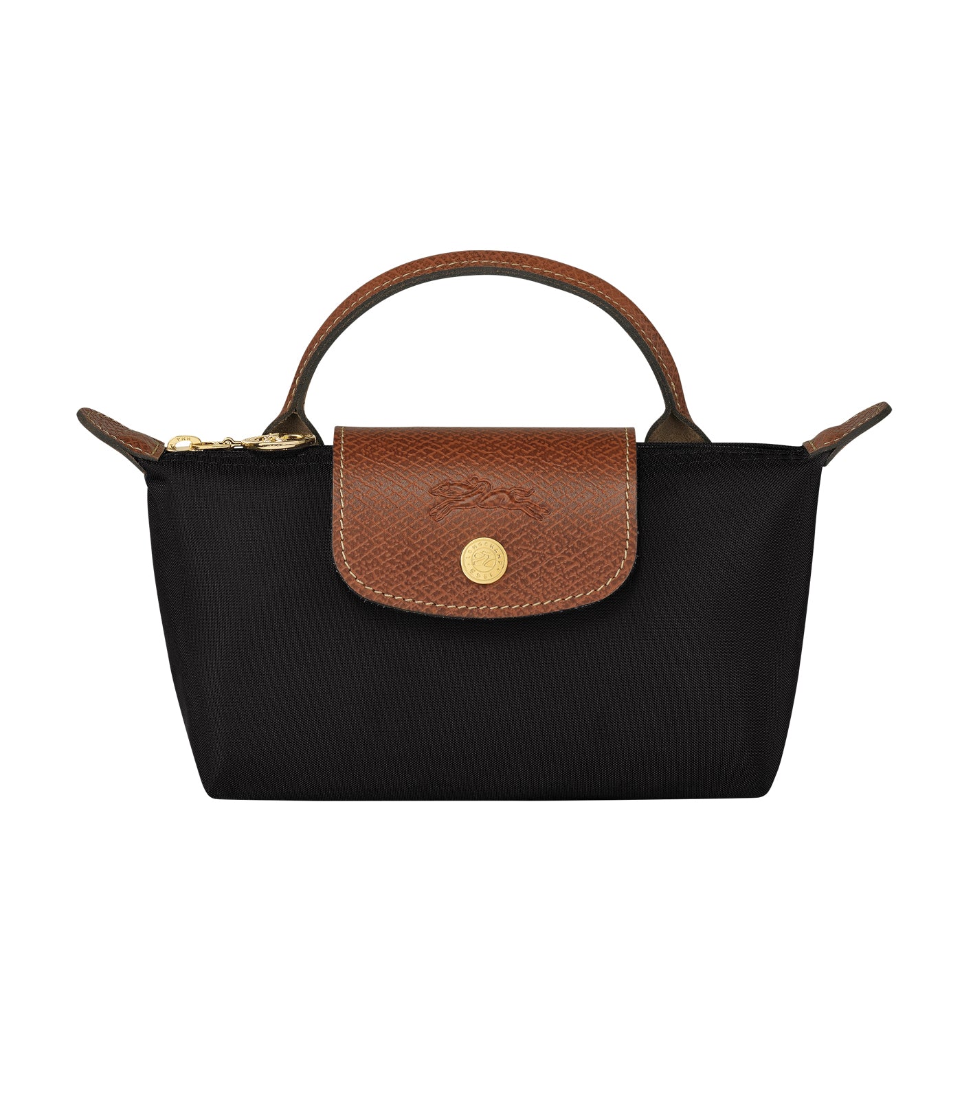 Le Pliage Original Pouch with Handle Black