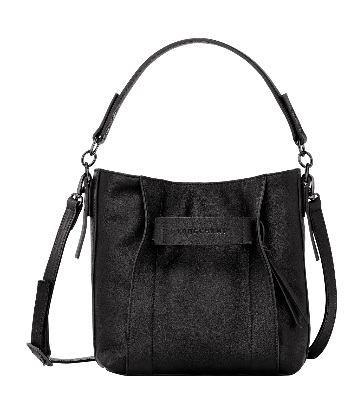 3D Crossbody Bag S Black