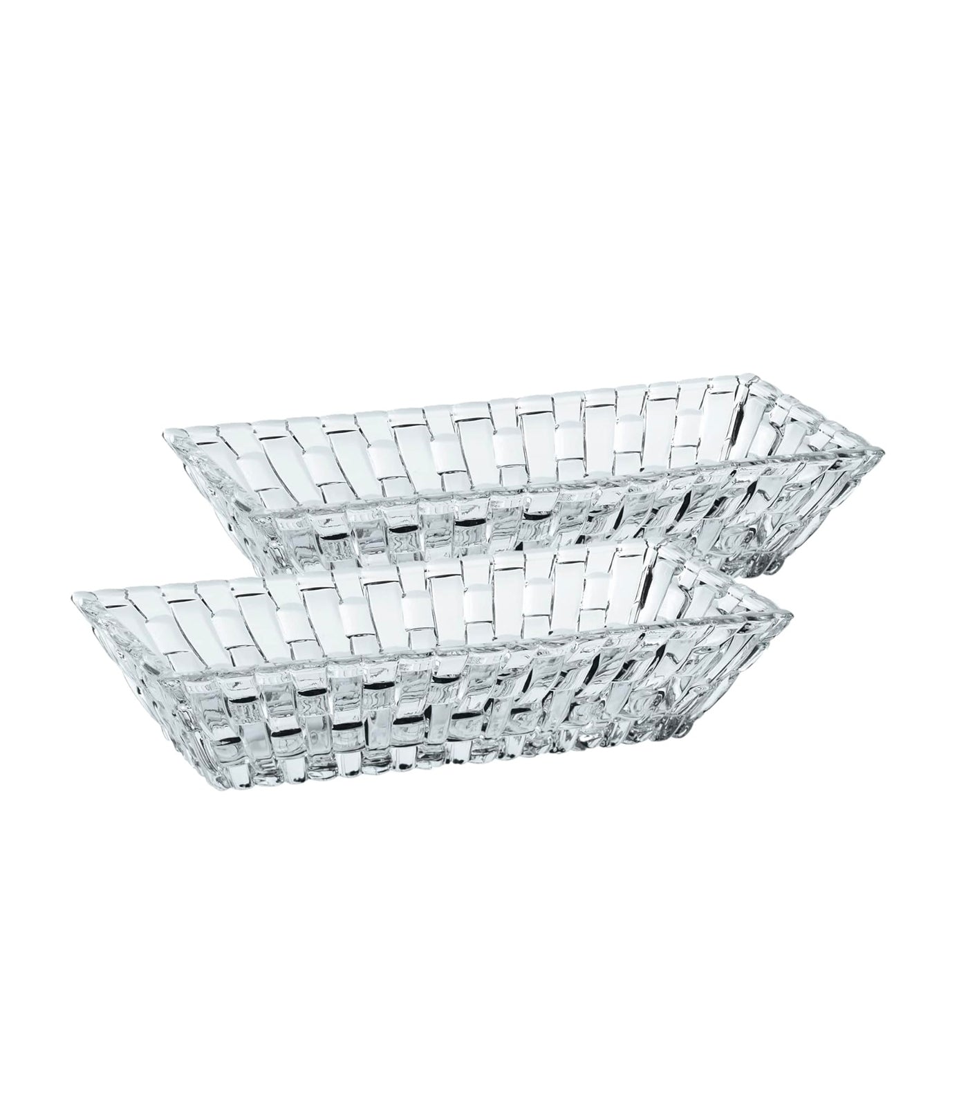 Nachtmann Bossa Nova 2-Piece Rectangular Bowl Set
