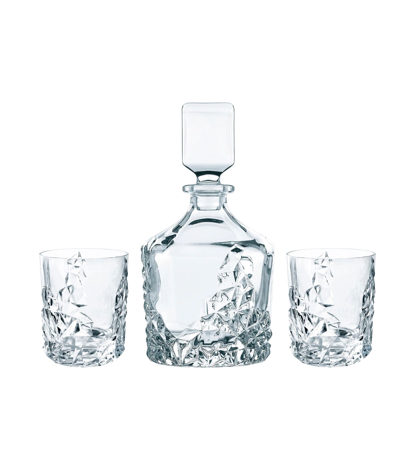 Nachtmann Sculpture 3-Piece Whisky Set