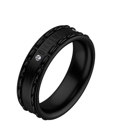 Input Steel Ring Black