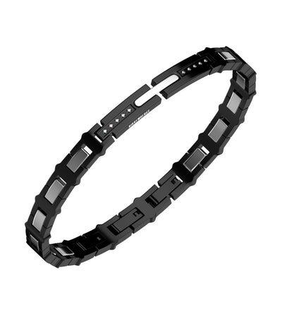 Performance Steel Bracelet Black
