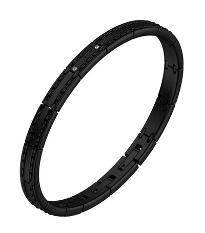 Input Steel Bracelet Black