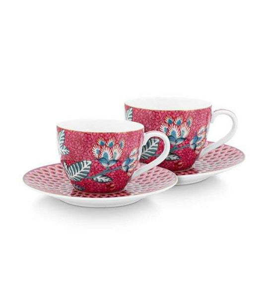 Pip Studio Flower Festival Collection - Dark Pink
