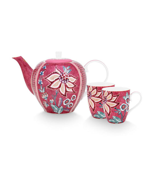 Pip Studio Flower Festival Collection - Dark Pink