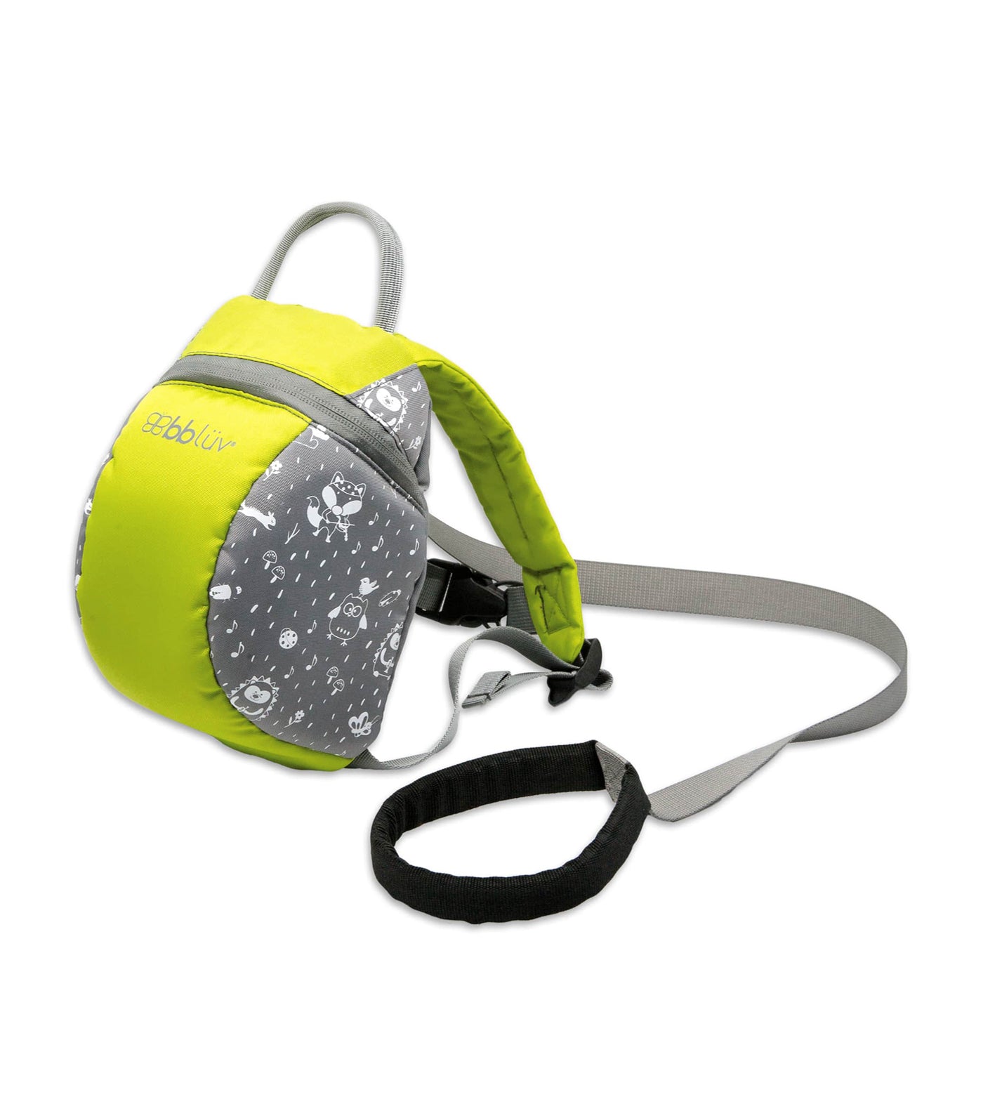 Päk: Toddler Mini Backpack With Safety Reins - Lime