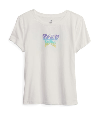 Kids Graphic T-Shirt - New Off White for Girls