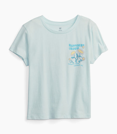Kids Graphic T-Shirt - Blue Heaven