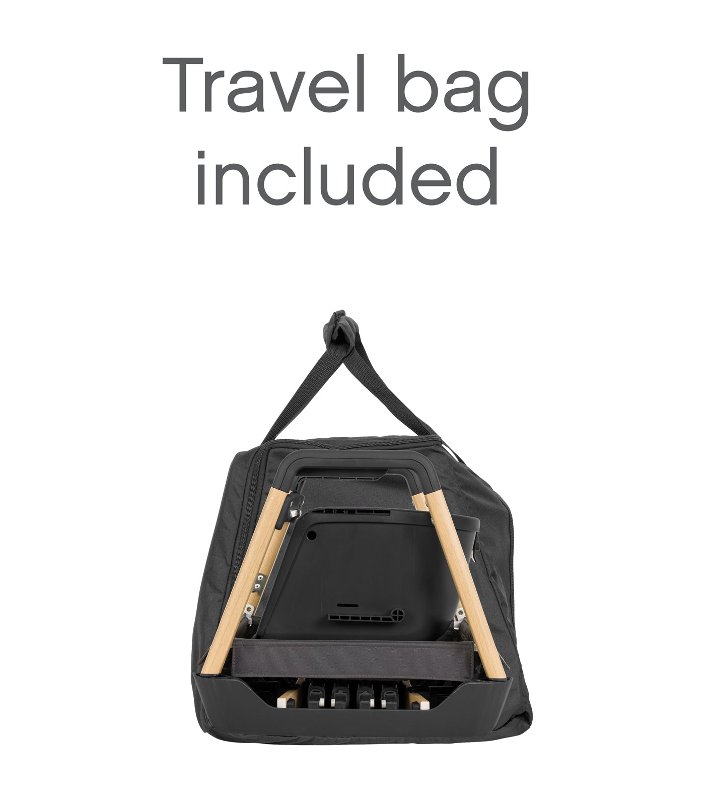 Nova Evolutionary Highchair - Grey/Oak