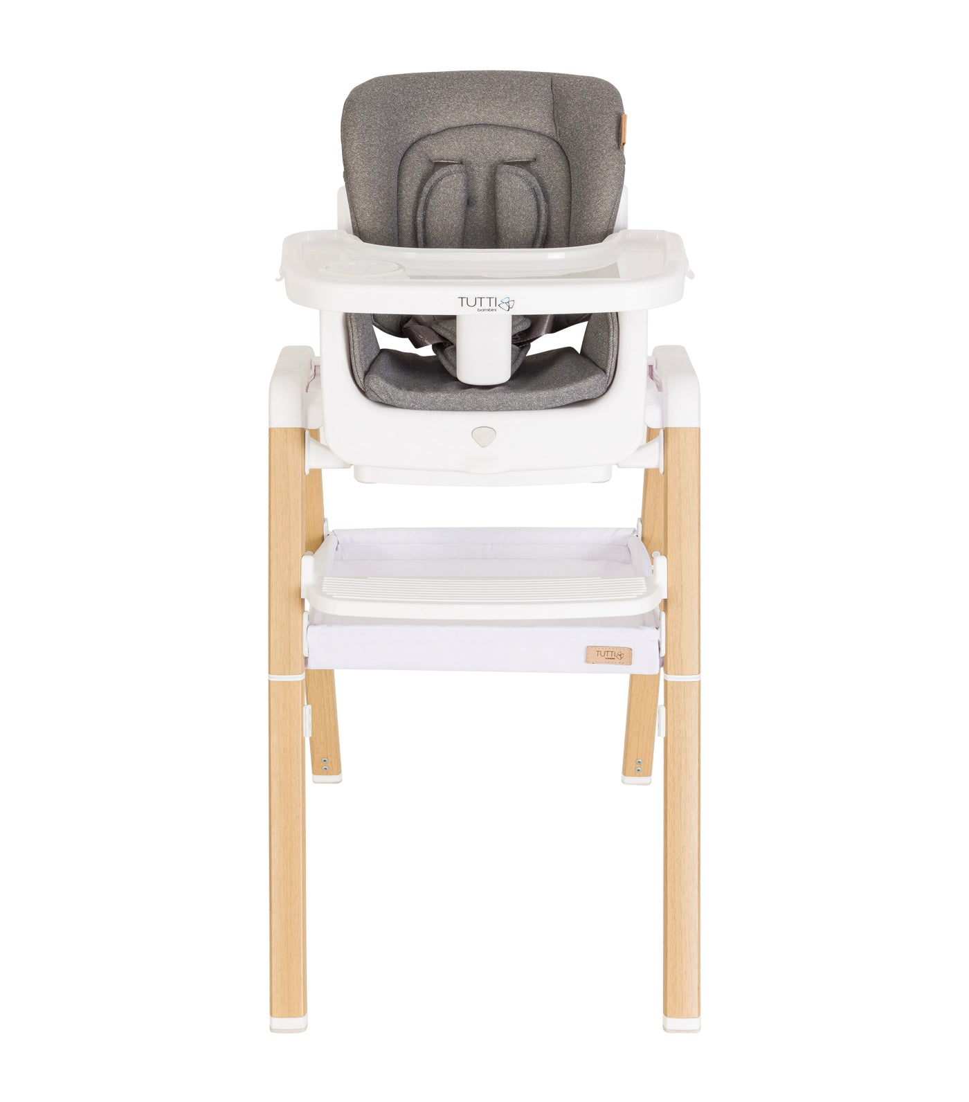 Nova Evolutionary Highchair - White/Oak