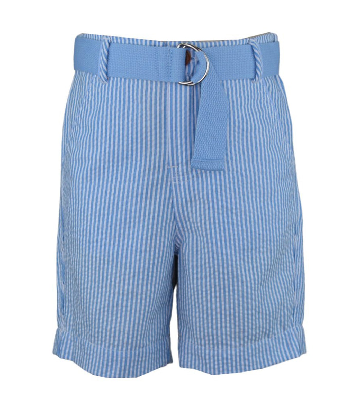 Gabriel Boys Striped Shorts with Belt