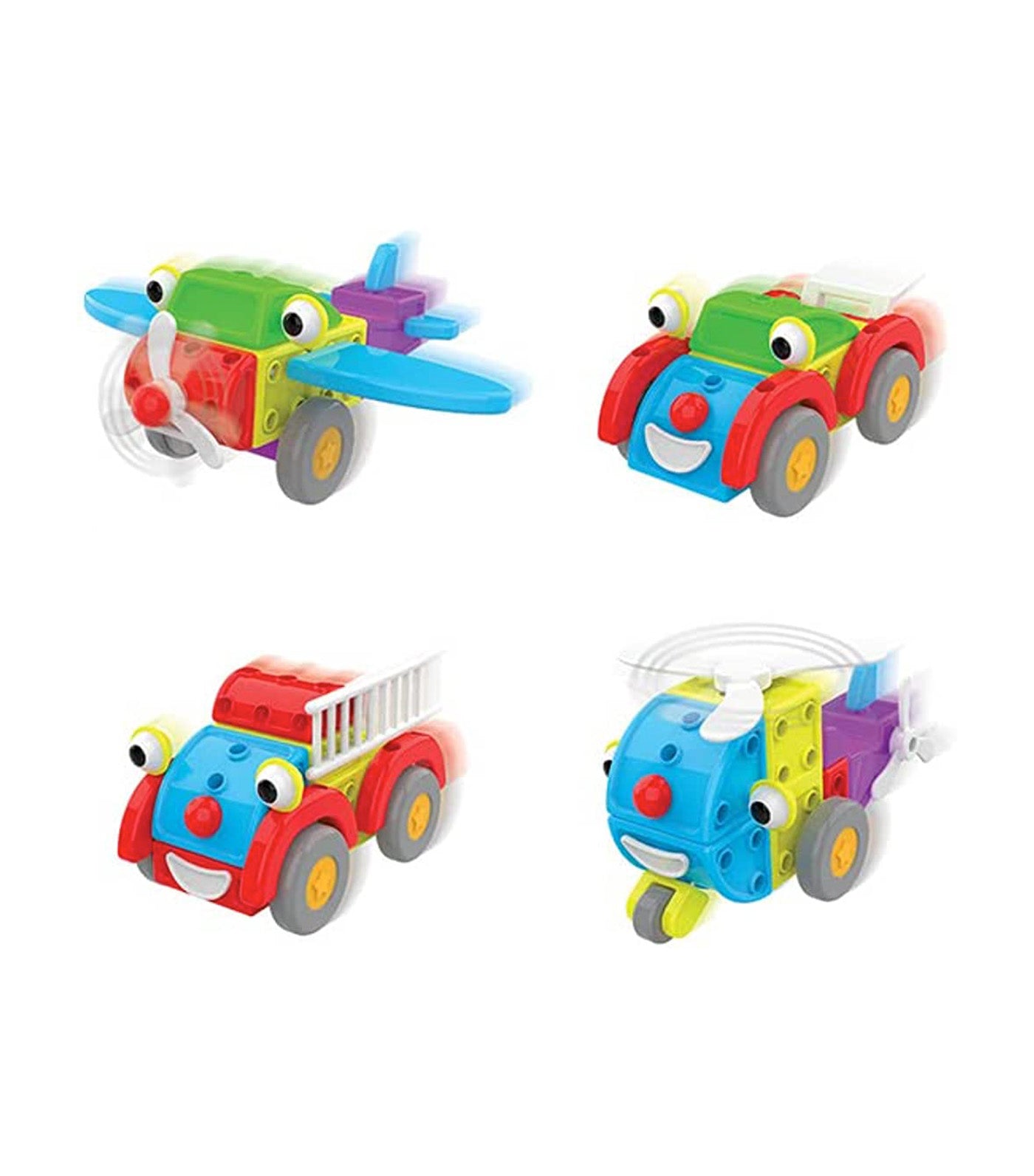Techno Kids 4-in-1 On-the-Go Construction Sets