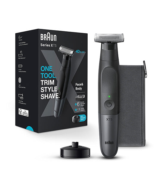 Series X Face and Body Electric Trimmer XT5300 Black/Slate Gray
