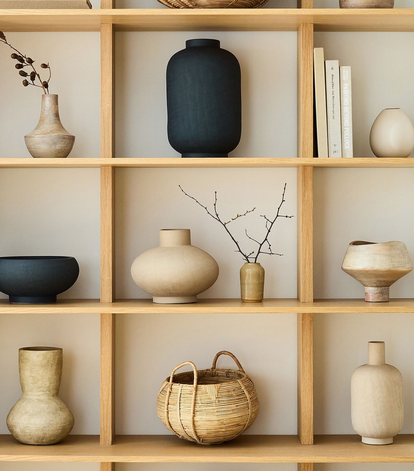 west elm Combed Ceramic Vase