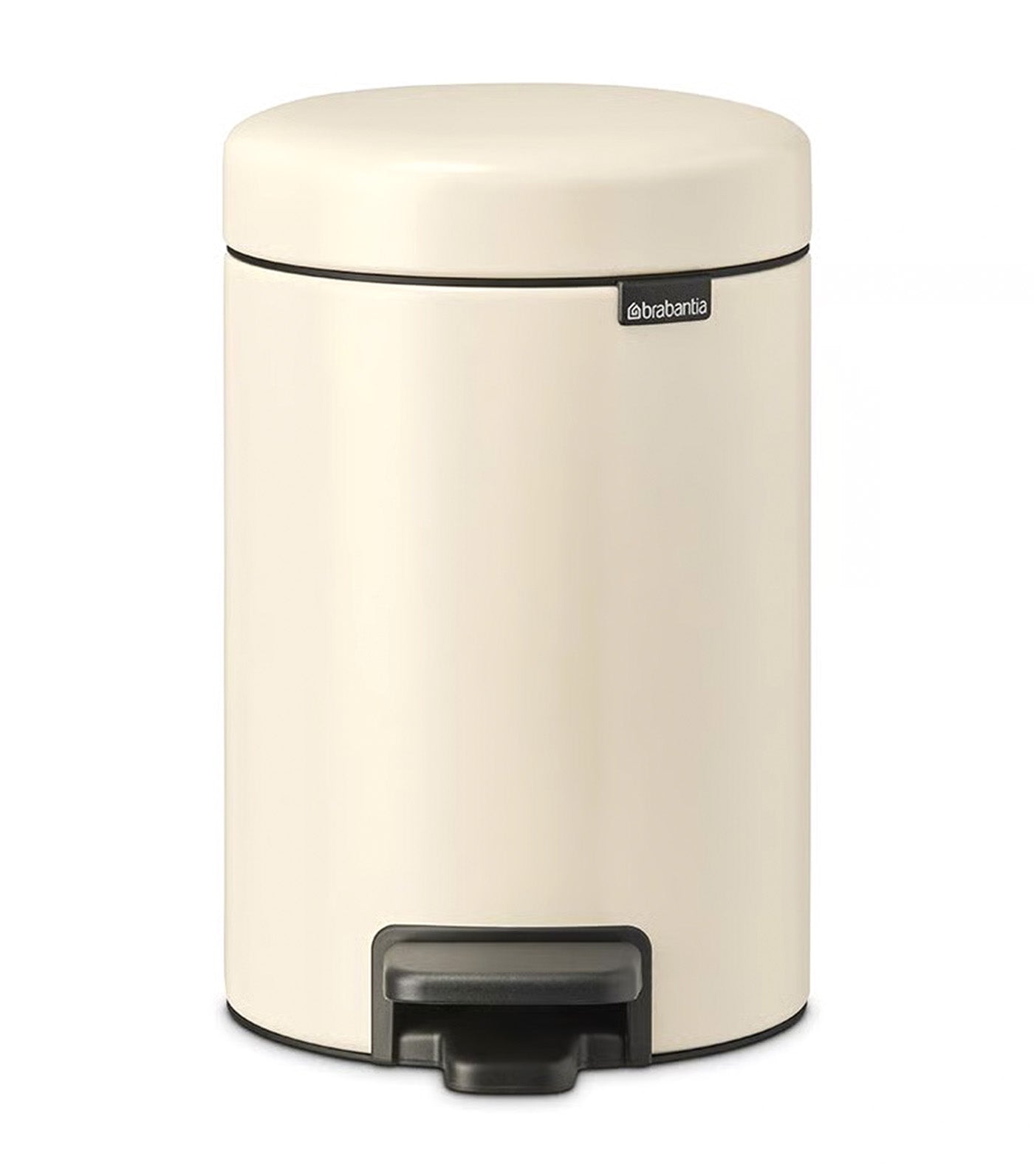 Garden Barn NewIcon Pedal Bin Silent 3L Soft Beige