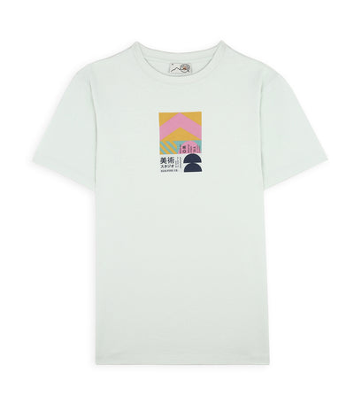 Japan Print T-Shirt Light Mint