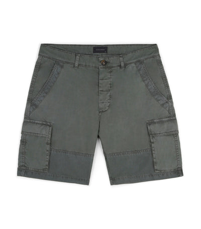 Bermuda Shorts with Low Pockets Khaki