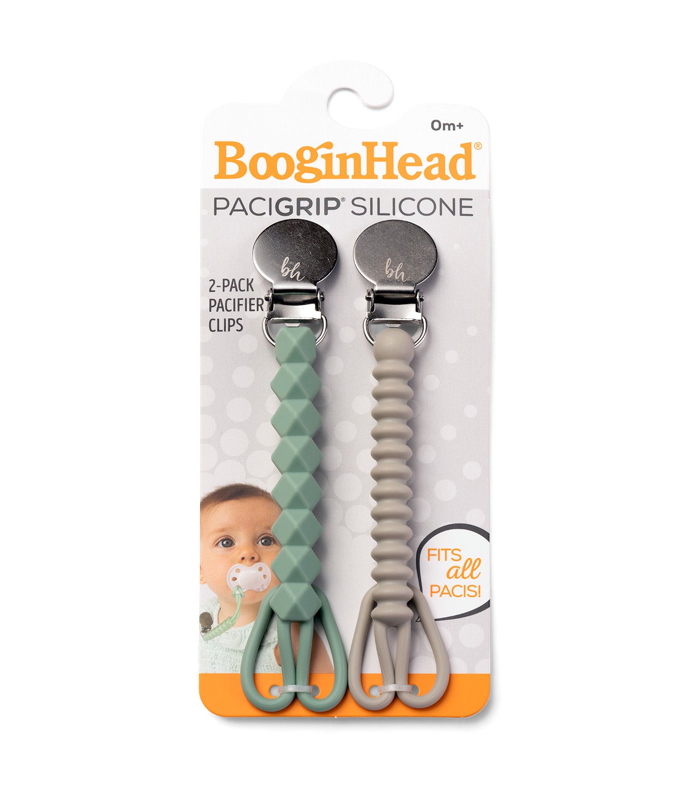 2-Pack Silicone PaciGrip