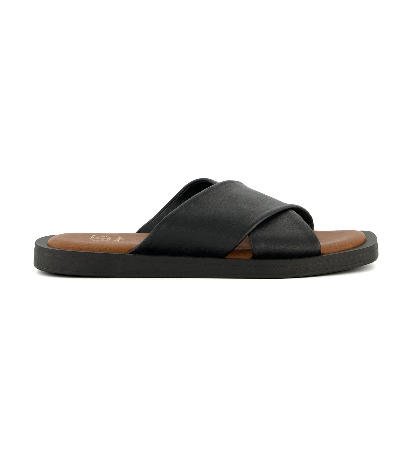 Licorice Slide Sandals Black