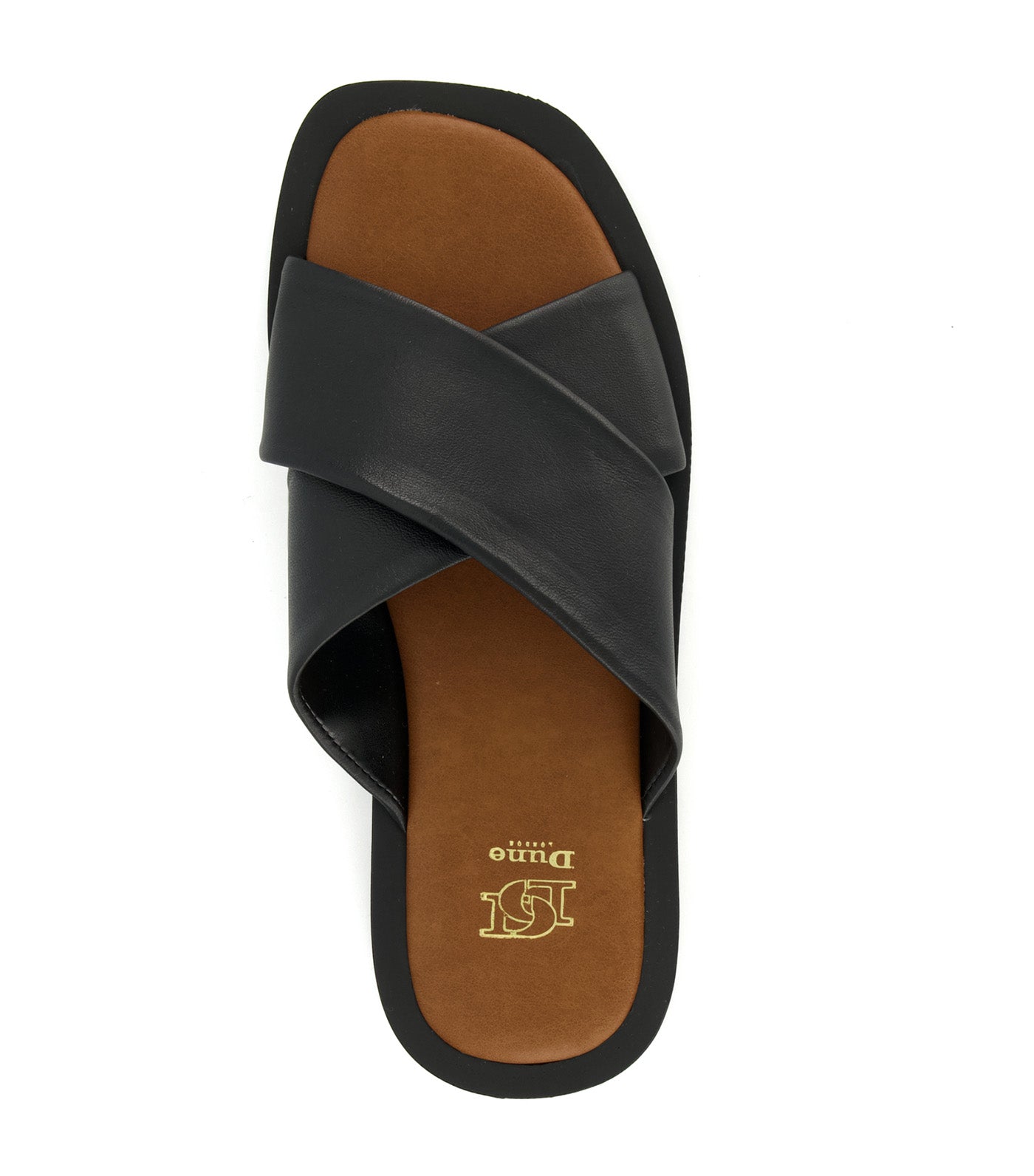 Licorice Slide Sandals Black