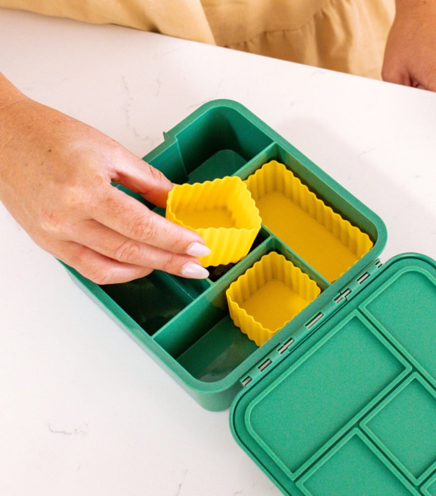 Yumbox Little Lunch Box Co Bento Cups Pineapple