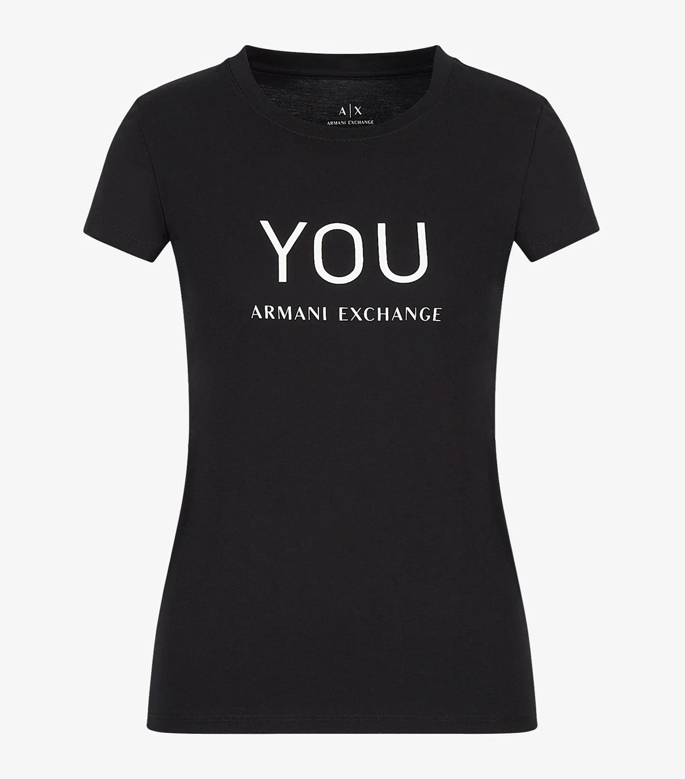 You.Me.Us. Organic Cotton Slim Fit T-Shirt You Black