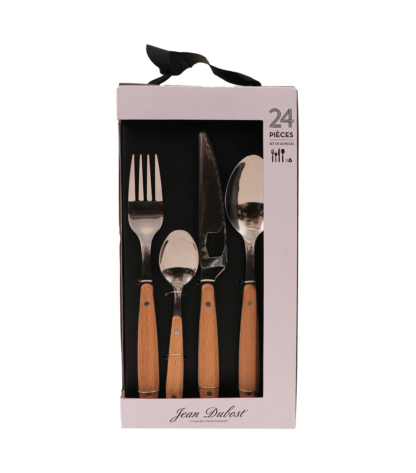 24-Piece Laguiole Flatware Set With Gift Box