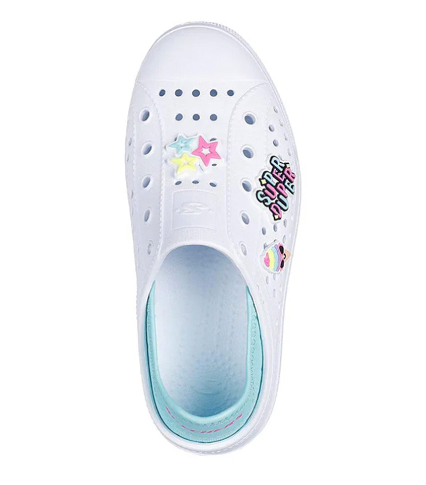 Girls Foamies Guzman Hi-Rise Stay Vibin White