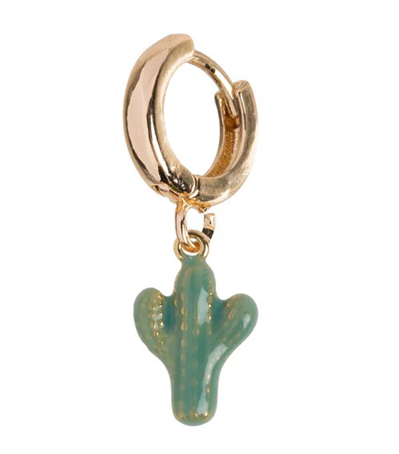 Doris Enamel Hoop Earrings